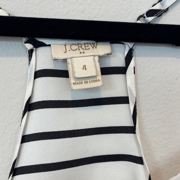 J. Crew Black and White Striped Camisole 4 - Picture 2 of 4